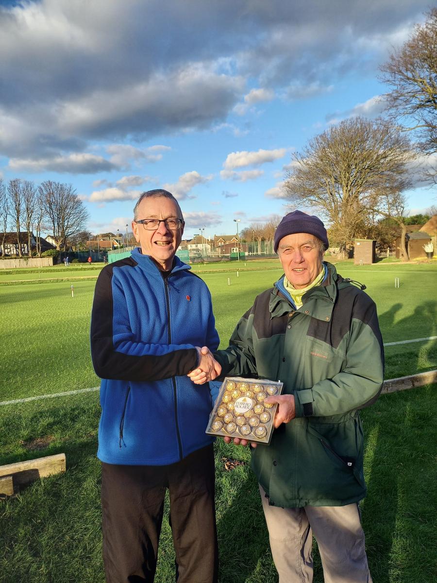 GC singles 24th November: Division winner Tony